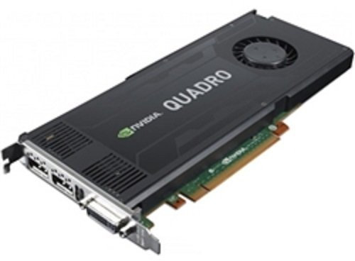 NVIDIA Quadro K4000 - Scheda grafica - Quadro K4000 - 3 GB GDDR5 - PCIe 2.0 x16 - DVI, 2 x DisplayPort - per ThinkStation C30; D30; S30(0B47393) (Ricondizionato)