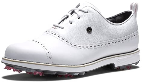 Footjoy Scarpe da Golf Premiere Series da Donna, Bianco/Bianco, 38 EU