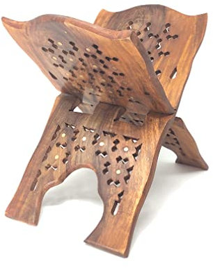 Support pliable en bois pour le Coran - Format moyen