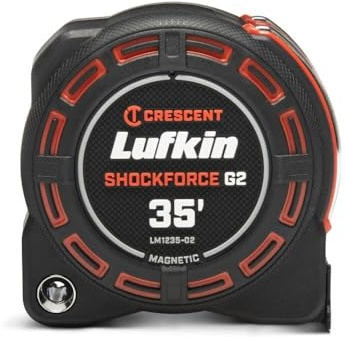 Lufkin Shockforce G2 35-ft Magnetic Tape Measure- LM1235-02