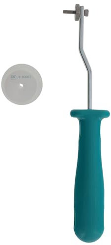 FEPS Dichtungseinroller mit Rolle Einroller für Fensterdichtung und Türdichtung mit 4,3 mm Falztiefe