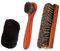 Kit de Cirage Entretien pour Chaussures 3 Pièces,Brosse Chaussure,Ensemble de Brosse Crinière,Brosse Brillante Cirage pour Chaussures,CRIN de Cheval Brosse,pour Chaussures & Sacs en Cuir etc.
