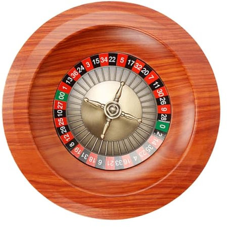 Baoblaze Roulette-Tischspiel, Tischspiel, lustiges Party-Tisch-Partyspiel, rotierendes Spielrad 12 Zoll für Spiele, Feiertage, Geburtstage