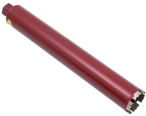 HOARLICN Corona de perforación de diamante de 63 mm, corona de núcleo de diamante, corona de núcleo de hormigón, cortador de agujeros 1 1/4, 450 mm para taladros centrales, corona de perforación en