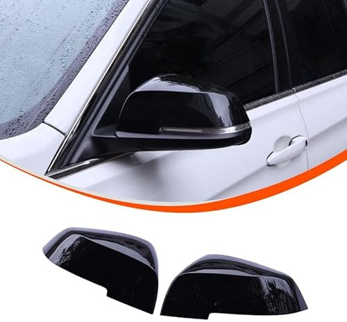 Außenspiegel Spiegelkappe Geeignet für BMW Neue 3er 2013-2019,Seitenspiegel Abdeckkappen für BMW Zubehör,Außenspiegelgehäuse Spiegelkappen Rahmen Trim,Auto Außenzubehör