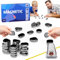 Schachbrett Magnetisch - Magnetspiel Puzzle Magnetic Schachspiel Tragbares Schach Magnetisch Magnetisches Spiel für Erwachsene Partyzubehör für Familientreffen (Kleiner Bär)