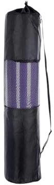 JAESUMIER Yogatasche 2 Stück Yogamatten-Tasche, tragbare, atmungsaktive Sporttasche mit verstellbaren Schultergurten, Tragetasche aus Mesh, passend for die meisten Yogamatten(90 cm)
