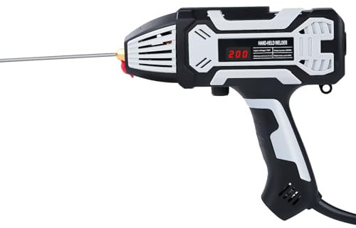 Uadme Handschweißgerät, 3000W 200A Elektroden Schweißgerät mit IGBT Wechselrichter, Tragbares Lichtbogenschweißgeräte, für 1,6-3,2 mm Schweißelektrodenstäbe