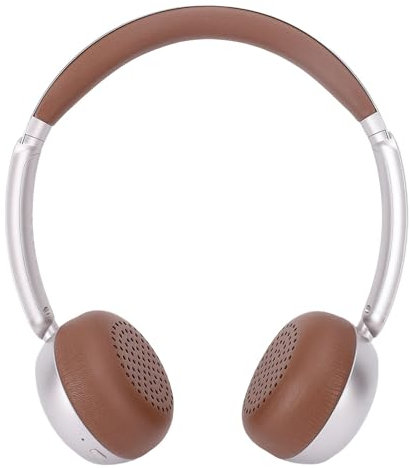 Luocute Retro - -Kopfhörer, über Ohr -Wireless -Headset mit Geräuschstündung, 50 -Stunden -Spielzeit, Hi Fi Verlustfreier Sound, Leichtes Gewicht für Reiseheimgänge (Brown)