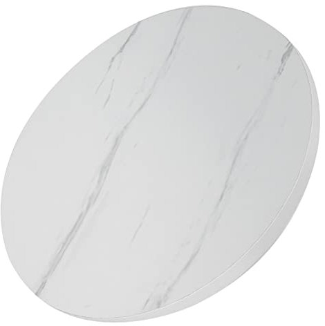 OUNONA Plato Giratorio Redondo para Mesa de Comedor Grande, Placa Giratoria de Madera Cojinetes Silenciosos, Centro de Mesa Práctico para Cocina y Comedor, Soporte Color Aleatorio