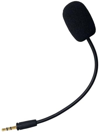 SPTSSWET Microphone Remplacement pour Turtle Beach Casques Gaming 2,5 mm | Compatible avec PX4, PX5, PX51, X4, X41, X42, XP500, 400, 300, XP510, 500X, Suppression du bruit, Protection anti-vent
