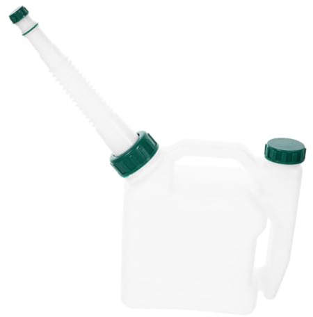 Abaodam Bouteille de Mélange Carburant Huile Moteur pour Moteurs Deux Réglable Précis Portable Multifonction