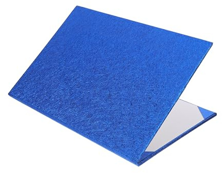 UKCOCO Copertina Rigida A4 per Certificato di Nascita Blu Brillante, Cartella Portadocumenti Fessure Angolari, Custodia Protettiva per Diplomi e Attestati, per Professionisti e Studenti