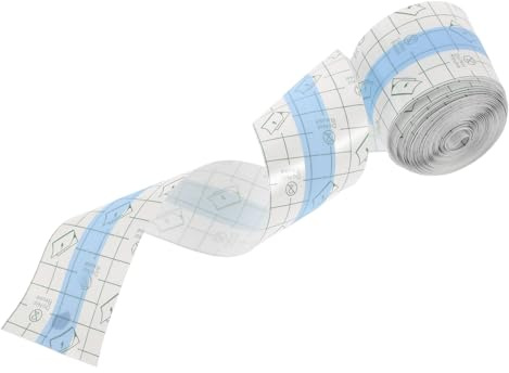 CIYODO Película Protectora Antidesbordamiento para Uñas, Cinta Adhesiva Transparente de Pu Ultrafina, Resistente y Enrollable, 1 Rollo para Manicura Profesional y Uso en Salón de Belleza