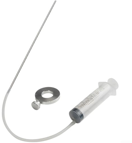Kit de compresseur de ressort de fourche en aluminium pour fourches inversées de moto conçu pour les tâches d'injection et de dégonflage d'huile de compression (B)