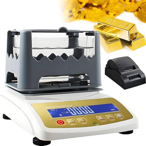 Tester digitale dei metalli preziosi - analizzatore accurato di rilevazione del carato per la verifica della qualità dei gioielli dell'oro e dell'argento