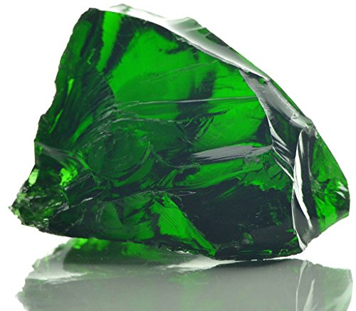 Festnight Gabione Gartensteine Dekosteine Glas Grün 25 kg Dekoration für Gabionen, Steink?rben und -w?nden