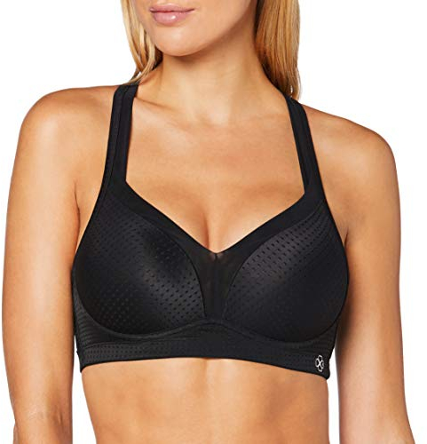 Dorina Damen OUTRUN D000519MI014 Sport-BH - Schwarz - 75D