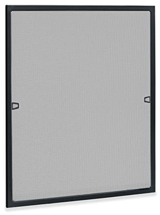 Froadp - Mosquitera para ventana con marco de aluminio, extraíble, colocación sin agujeros para balcón o terraza