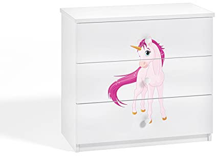 KOCOT KIDS babydreams barnbyrå vit, 80,5x41x81