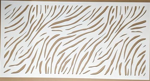 laserkris Dekoratives Abschirmgitter für Heizkörper, perforiert, 3 mm dicke MDF-Platte (verschiedene Größen), P1-Muster (weiß grundiert, 1200 x 300 mm)