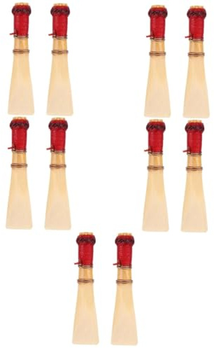 HEMOTON 10stücke Bassoon Reeds Für Anfänger Langlebiges Zubehör Für Fagottspieler Für Täglichen Gebrauch Und Einfach Zu Transportieren