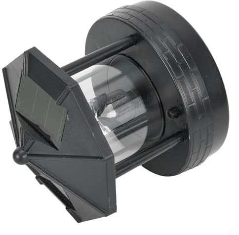 Getdoublerich 1 x LED-Solar-Leuchtturm,Leuchtturm solar,für Garten, Rasen, wasserdicht, Straßenlaternen sind geeignet für Garten-Rasen-Dekoration.
