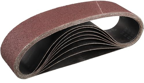 STEBRUAM Nastri Abrasivi 100x 915 mm,8PCS 40 grana Levigatrice a Nastro