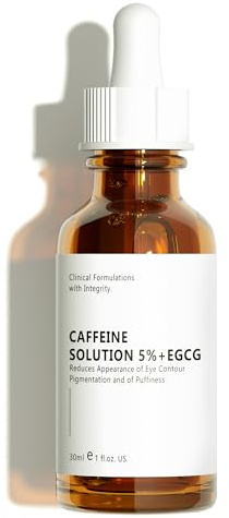 The Caffeine 5% EGCG Under Eye Serum for Dark Circles & Puffiness