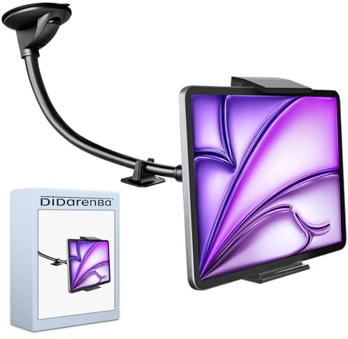 Didarenba Tablet Halterung Auto vorne saugnapf armaturenbrett windschutzscheibe kompatibel mit iPad