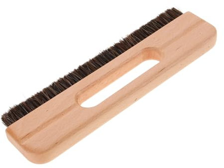 KONTONTY Brosse à Papier Peint Multi-usage à Poils Doux Avec Manche Bois Outil Lisseur Ergonomique Pour Application Sans Perte Plusieurs