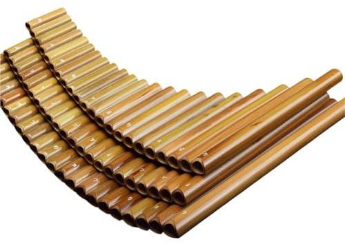Professionelles Panflöteninstrument 22 Pfeifen Anfänger-Erwachsene-Linkshänder-Bass-Langpfeife(F major 22-tube left-hand bass long tube)