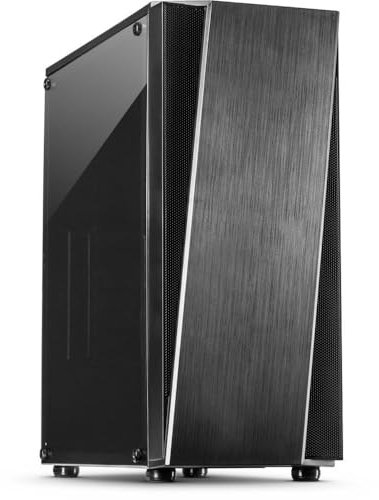 Inter-Tech T-11 Televen Midi Tower ATX Case - Black