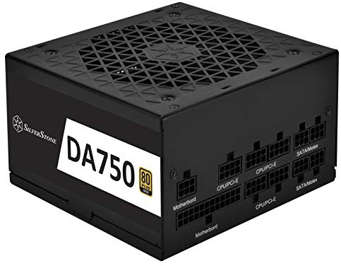 Silverstone DA750 Gold, Fuente de alimentación ATX Totalmente Modular 80 Plus Gold 750W, SST-DA750-G