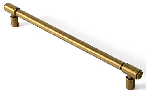 Goo-Ki 6 Stück 19,3 cm Loch Mitte Küchenschrank Hardware Antik Messing Schubladengriffe – Retro Bar Griff für Kommode Schrank, Vintage Bronze Zug für Badezimmer Schrank Kleiderschrank, 2231GT-192
