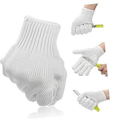 Angoily Cut-resistant Gloves Pair for Cutting and Slicing Level Protection Safety Gloves for Hand Protection for Heavy Duty Tasks