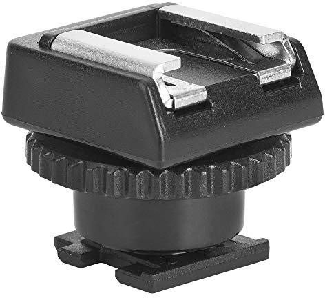 Black ABS CSM 3 Hot Shoe Adapter Flash Mount Adapters for Sony Camcorder Camera Accessory