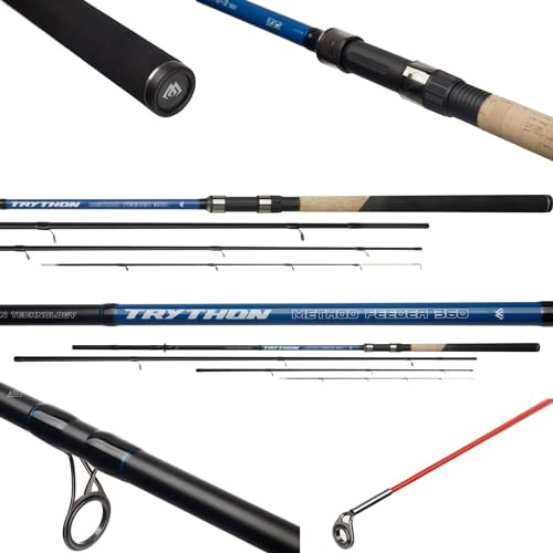 Mikado TRYTHON METHODFEEDER Canne à pêche au feeder 3,60 m/245 g/Wg. 90 g