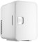 XPJBKC Frigorifero Piccolo 6L, 2 In 1 Mini Frigo Portatile, Mini Frigorifero con Raffreddamento & Riscaldamento, Mini Frigo Auto con 220V AC/12v DC, per Auto, Cosmetici, Bevande, Frutta, Cibo (Bianco)
