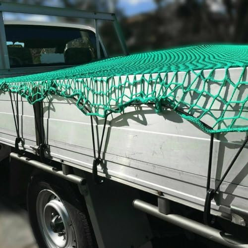 Frachtnetz, Anhänger-Frachtabdeckungsnetz, leicht zu dehnendes Frachtnetz, große Abdeckung für große Objekte wie Werkzeugsets (2,5 x 3,5 m)