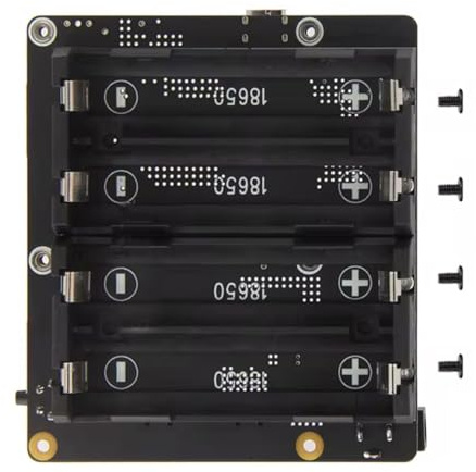 X1202 Uninterruppted Power Management Board Hohe Effizienz für Mainboard Unterstützung 18650 Batterien mit doppeltem USB-Anschluss