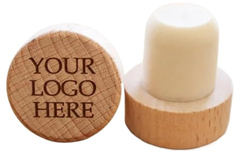 Weinstopfen aus Holz, personalisierbar, für Hochzeit, Party, Dekoration, personalisierbar, für Flaschen, Korken, Hochzeitsdekoration, Partygeschenke (20 Stück)