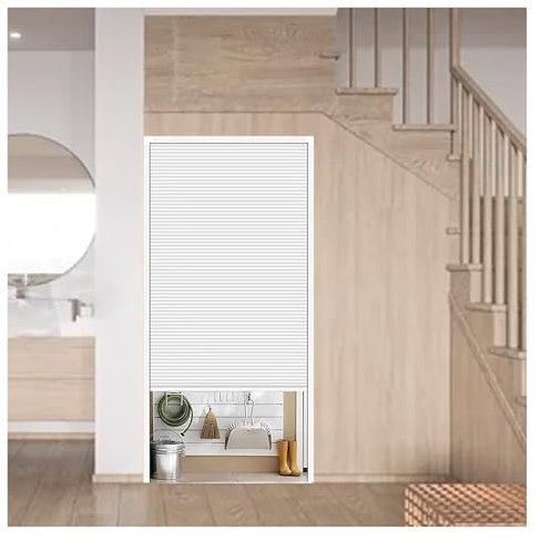 porte a soffietto Tende oscuranti verticali a nido d'ape/porta retrattile, porta a soffietto pieghevole temporanea per armadi guardaroba dispensa, porta divisoria per stanze(60X110cm (23.6x43.3in))