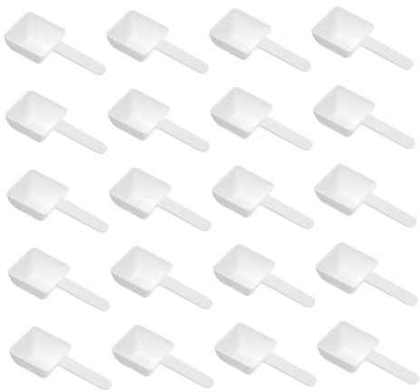 OUNONA 40pezzi Misurino Per Detersivo in Dosatore in Plastica Adatto e Preparazione Latte Artificiale Precisa Per Bucato e Dolci