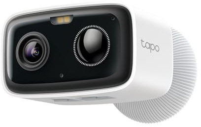 Tapo 1080p Outdoor Wireless Security Camera - Up to 180-Day Battery, Person Detection, Color Night Vision, Subscription-Free Local Storage or Optional Cloud, Works with Alexa & Google Assistant, C400