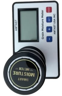Tester di Grano, Misuratore di umidità digitale for cereali – Misuratore di umidità accurato for grano, mais, riso e altro – Portatile e facile da usare