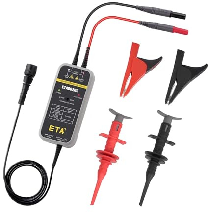ETA Oscilloscope Differential Probe 15/25/50/100Mhz oscilloscope high voltage differential probe isolation probe ETA5026U(100M+AC/DC 2600V)