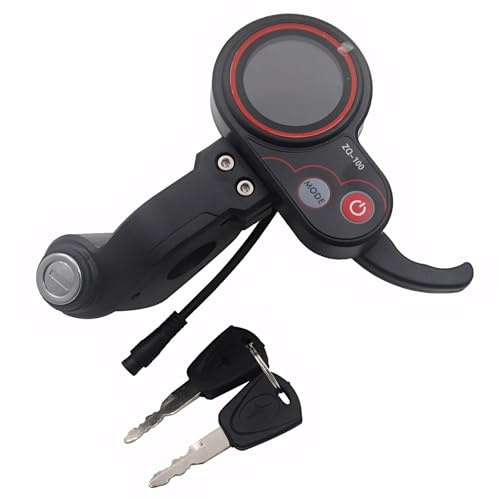 Scooter Eléctrico Operado Llave Con Pulgar Aceleración Anti Robo Y Indicador de Batería Velocidad Regulable Scooter Eléctrico Para Viajar