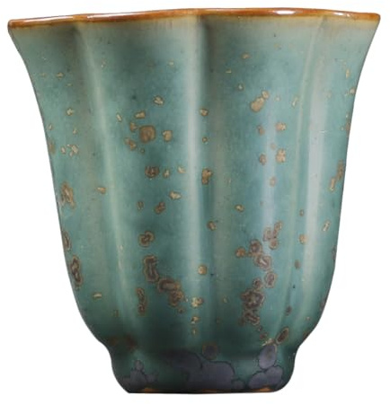 POPETPOP Taza De Té De Cerámica Hecha a Mano 70 Ml Taza Pequeña De Té Kung Fu Cerámica Segura Color Verde Para Uso Doméstico