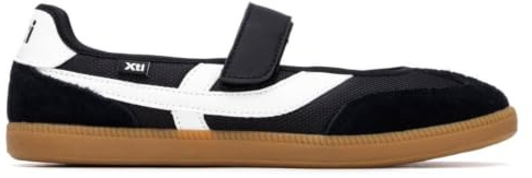XTI - Bailarinas Mujer Negro - Calzado Cómodo y Versátil - Moda Casual - Modelo 14505602 (Talla 40)